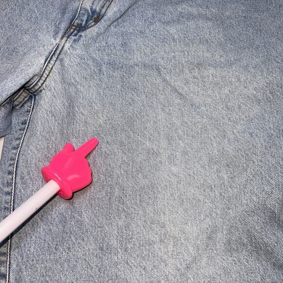 GUESS Jean Shorts Mens Size 40 Baggy Jorts Hip Hop Dad True Vintage Streetwear - Picture 13 of 13